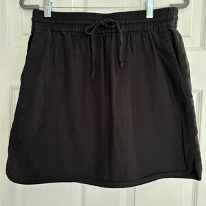 LOFT Black Mini Skirt